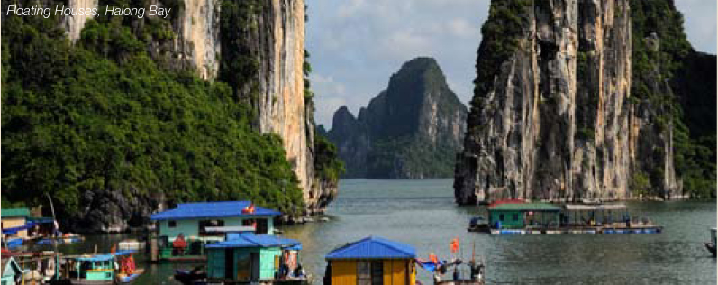 Halong Bay - Floating Houses