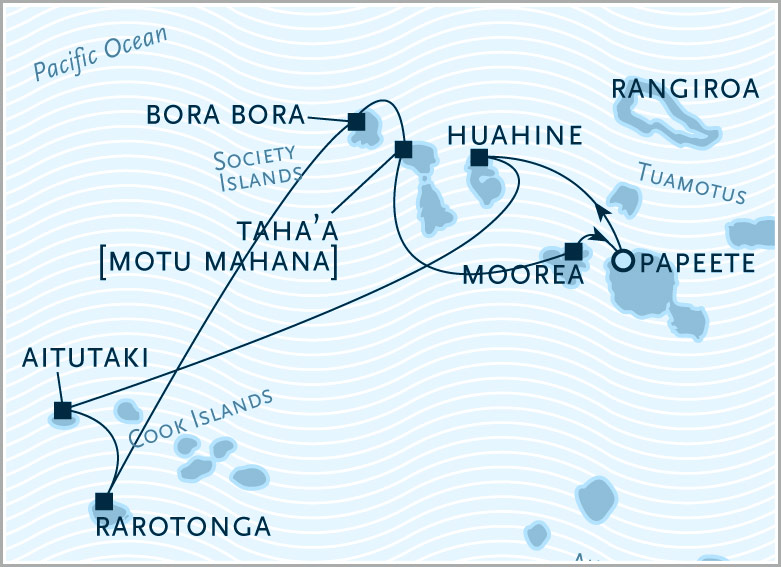 Society Islands & Tuamotus