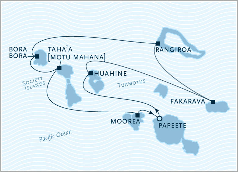 Society Islands & Tuamotus