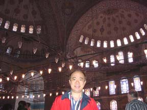 Inside Blue Mosque