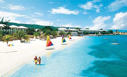 montego bay beach. Montego Bay, Jamaica