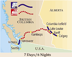 Vancouver, Victoria & The Canadian Rockies